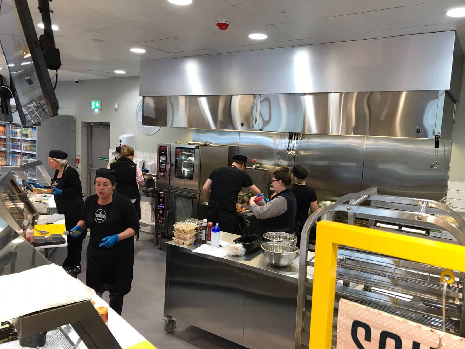 Martin Food Equipment Kitchen-Area Centra, Lake Road, Craigavon Installations 