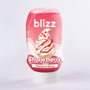 Blizz Strawberry Topping Syrup